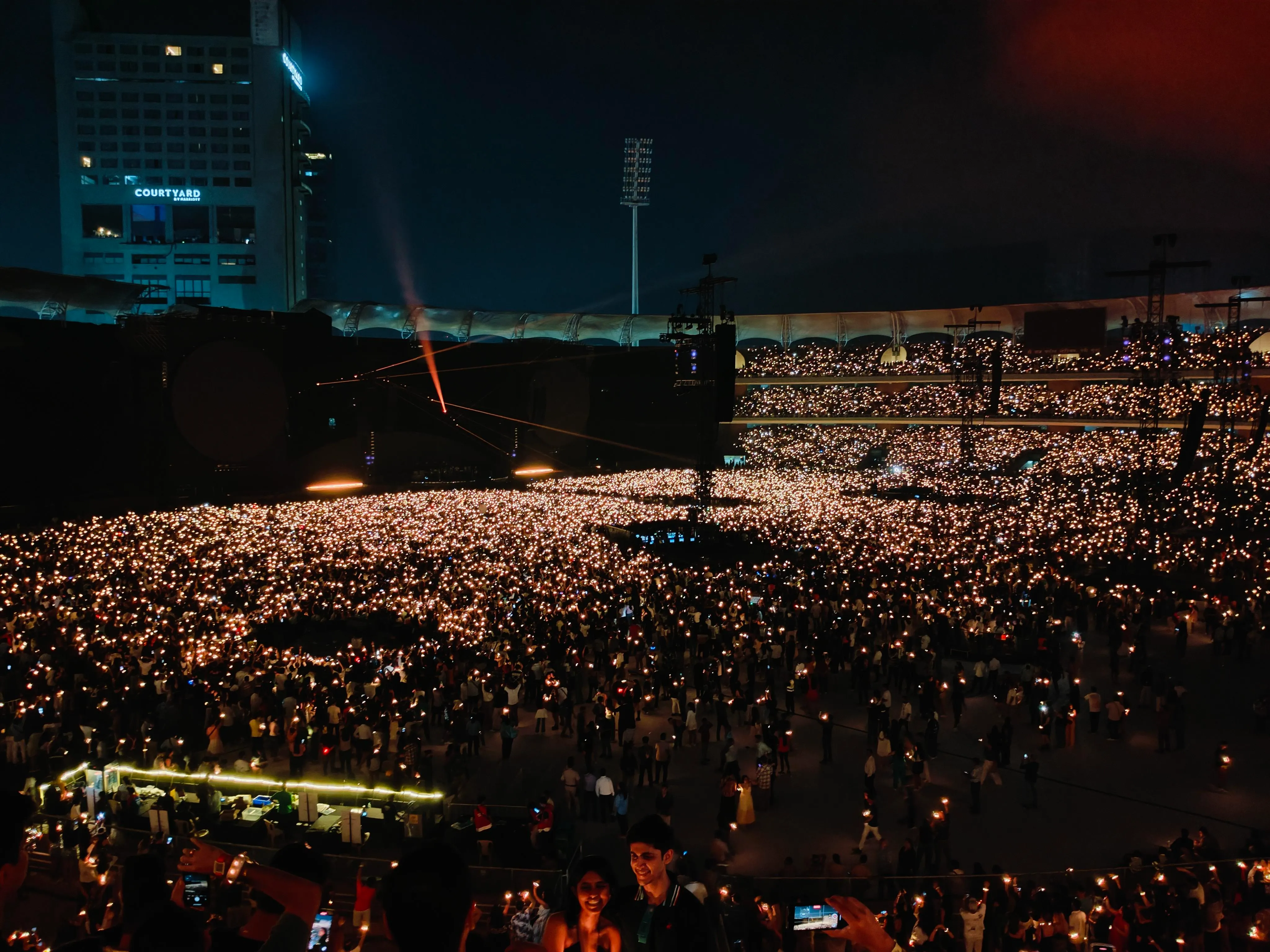 Coldplay Concert in Mumbai