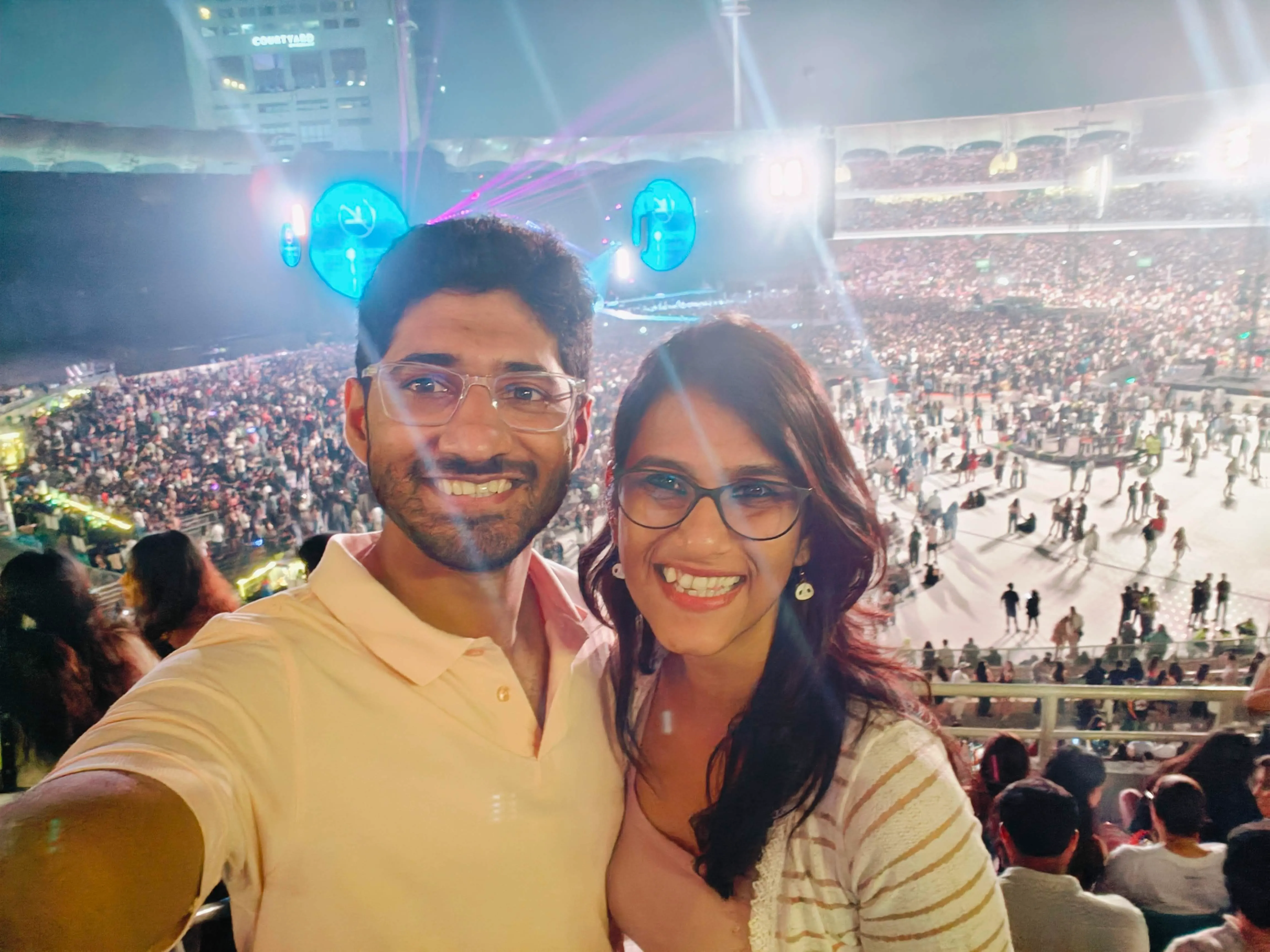 Coldplay Concert in Mumbai