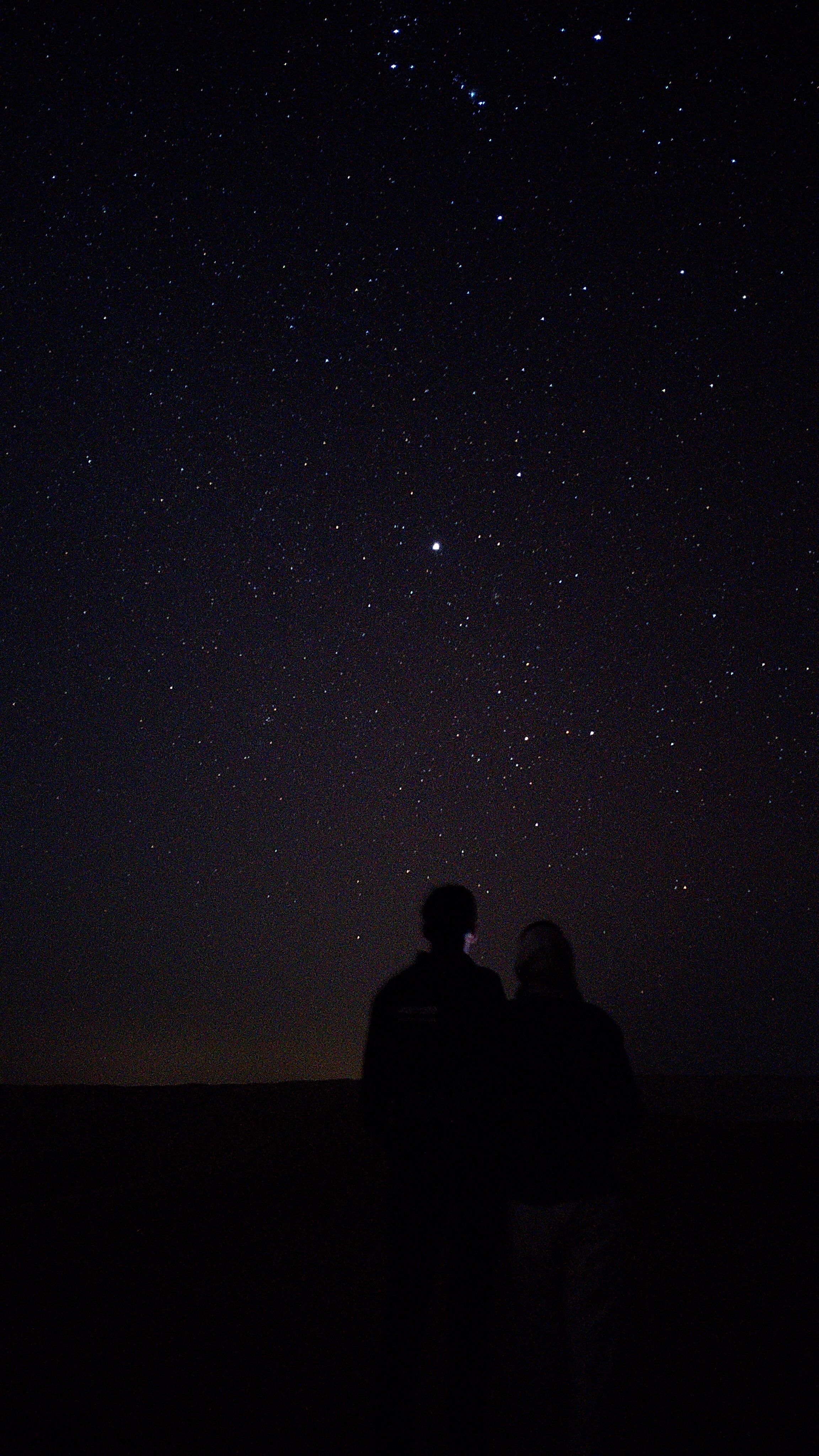 It genuinely was the most stars we'd seen in our lives