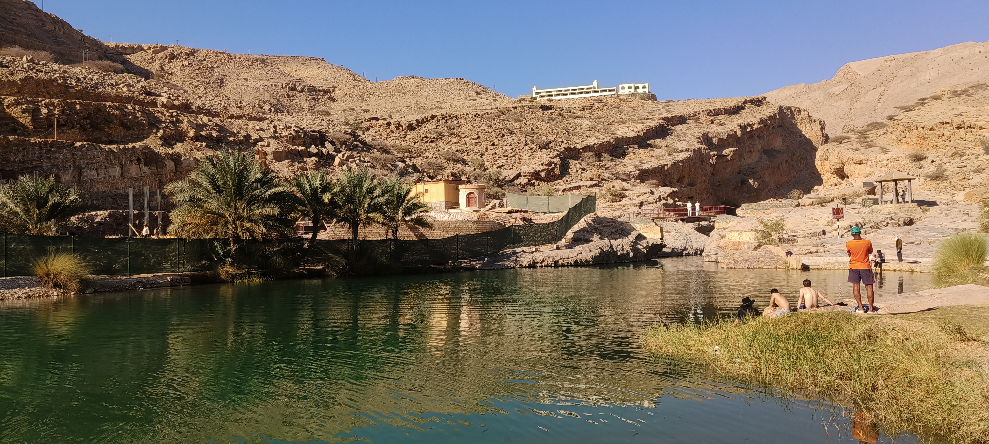 Our first Wadi experience of Oman - Wadi Bani Khalid