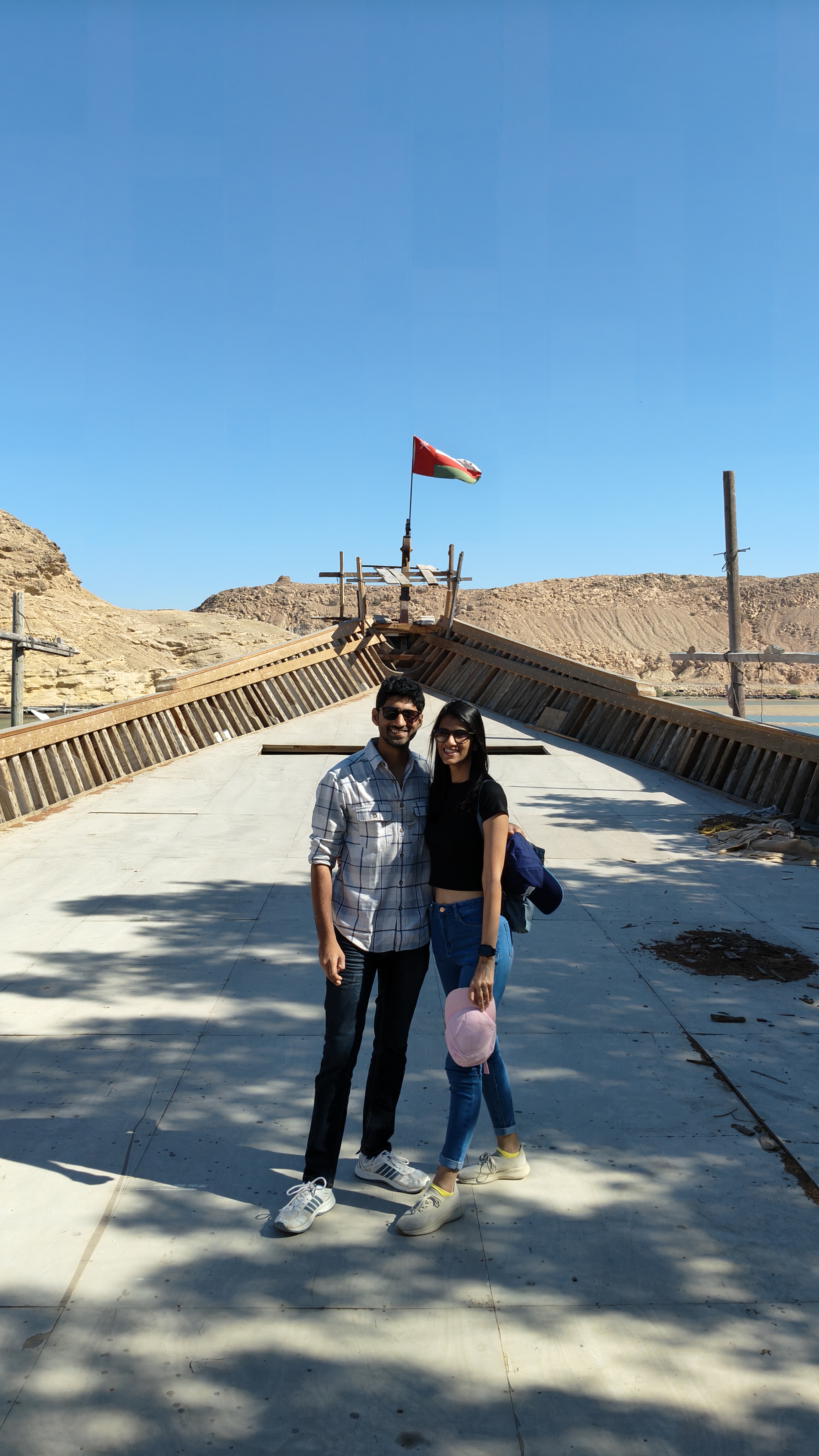 We went to a Dhow factory in Sur - was fascinating to see how dhows were actually built