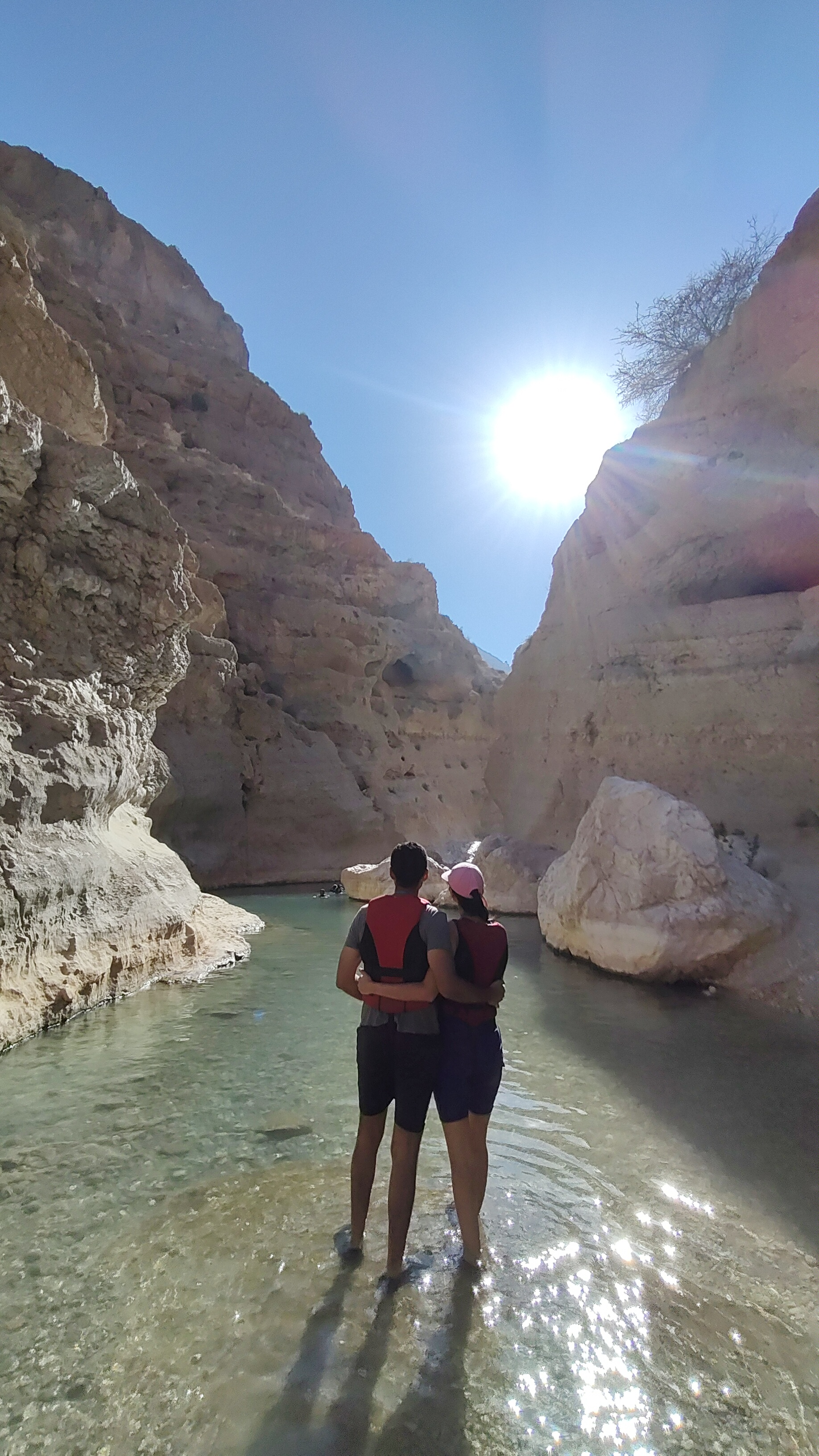 Wadi Bani Khalid and Wadi Shab made us want to do another wadi - which we did, later!