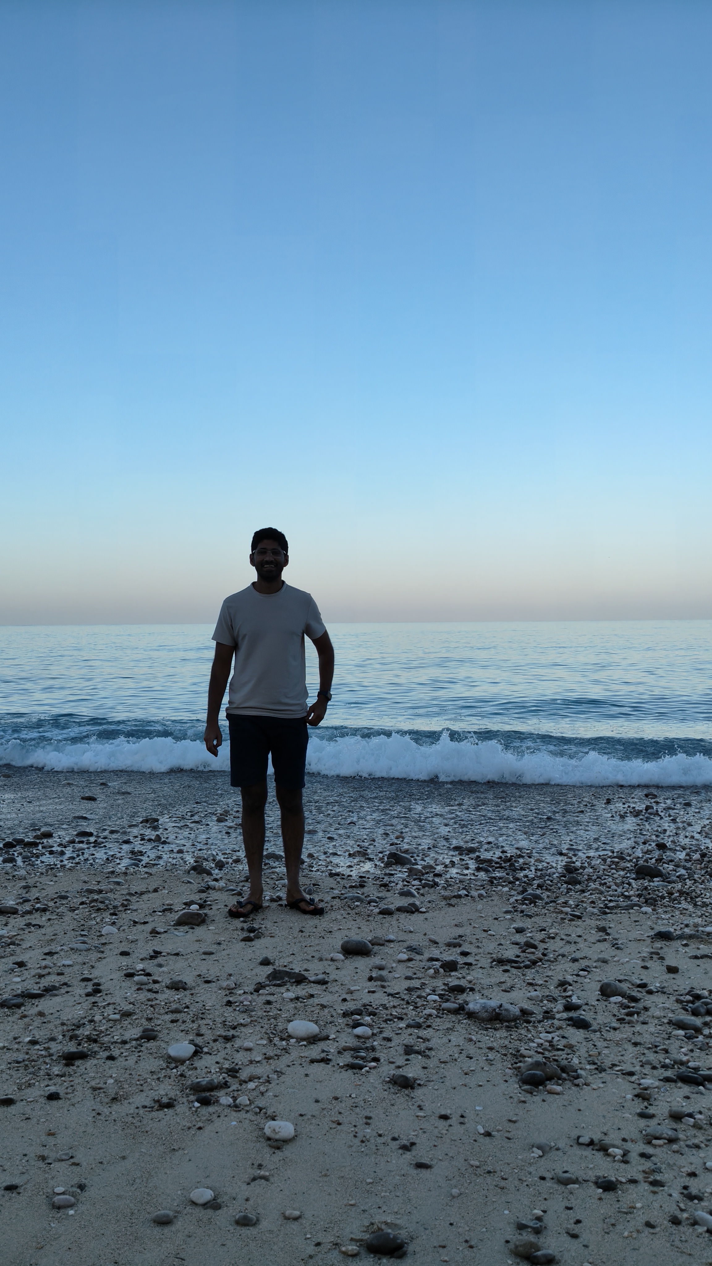 The Tiwi beach is next to the Sinkhole, and is so unbelievably peaceful and pebbley