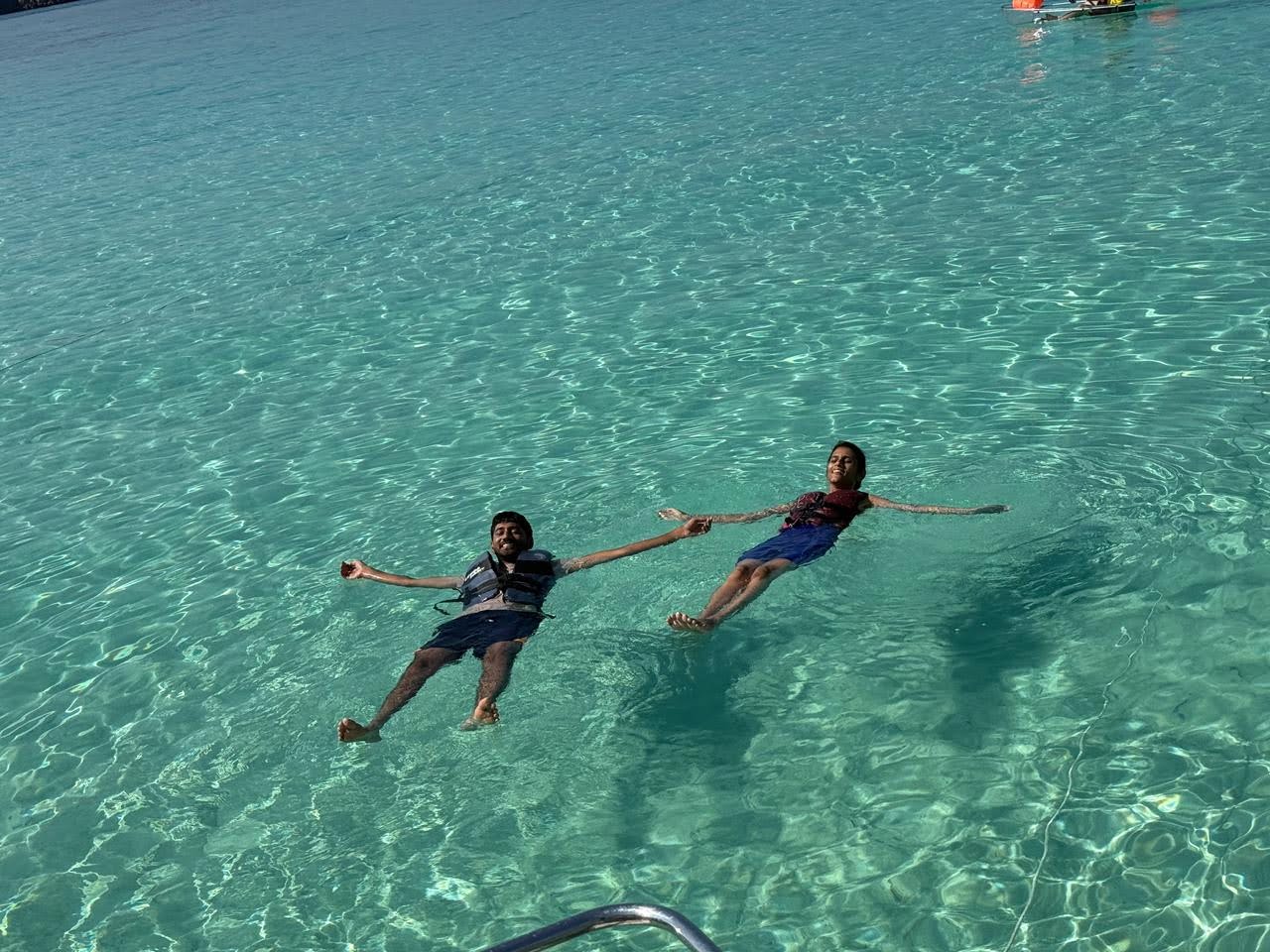 For non swimmers like us, life jackets were truly life changing