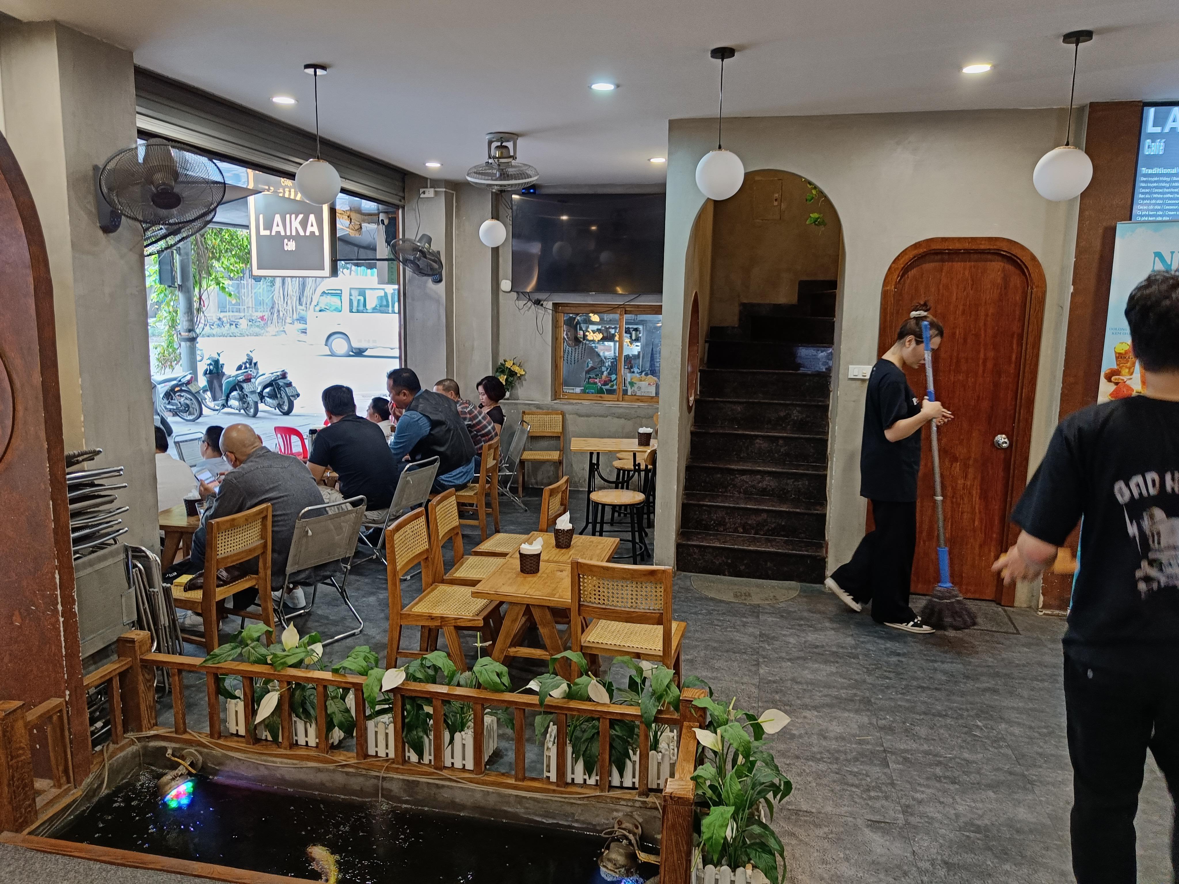 Local cultural experience in Hanoi Vietnam with authentic food stalls and street vendors