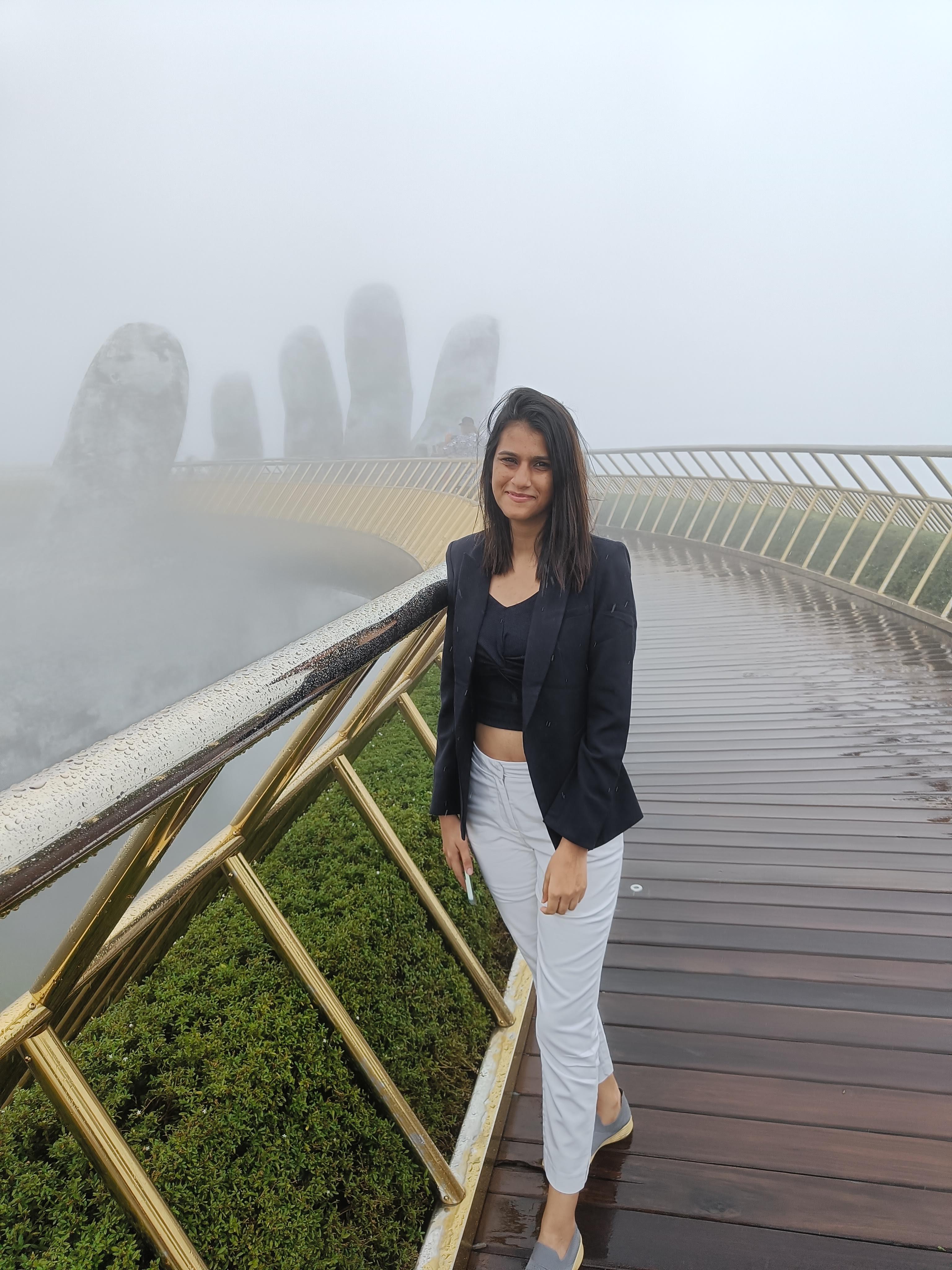 Breathtaking mountain views from Ba Na Hills cable car, showing Vietnam's lush landscapes and valleys